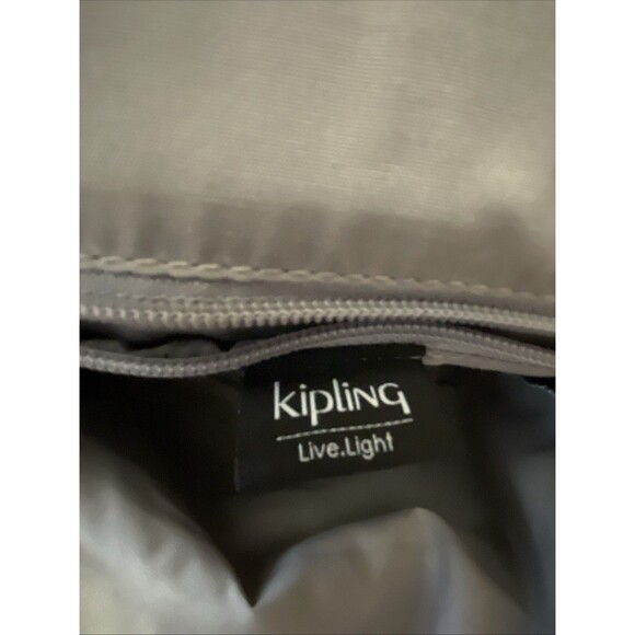 Kipling Backpack Bag Queenie Small Black Pockets Nylon Live Light - Picture 13 of 16